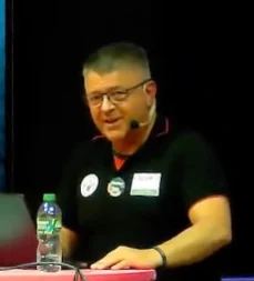 Markus Voß, Kreissportjugend Schmalkalden-Meiningen, beim Vortrag am 17.03.2026